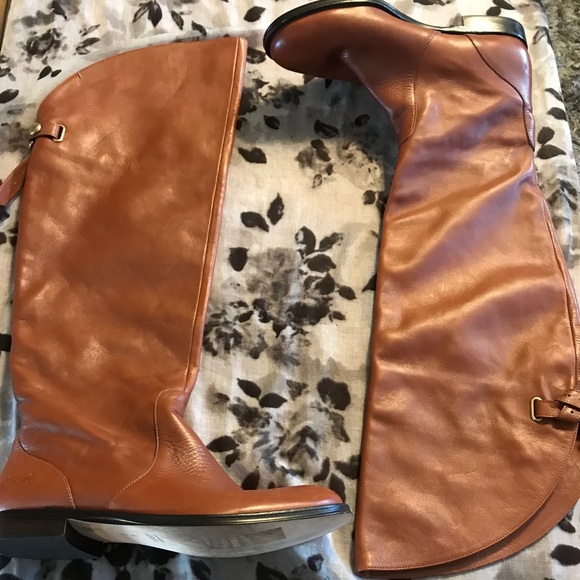 Coach Cheyenne riding boots size 8b - Picture 1 of 8
